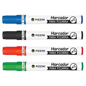 MARCADORES PIZZINI P/ PIZARRA PTA REDONDA COD 1250