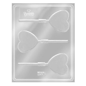 MOLDE PLACA 336, CHUPETINES CORAZONES X UNID
