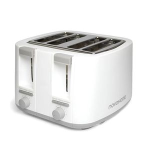 TOSTADORA NOVOHOME BLANCA 4 BAHIAS NH-TO040W X UNID