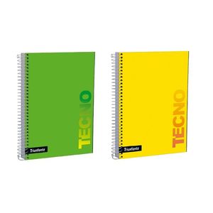 CUADERNO TRIUNFANTE 16 X 21 C/E FLEX TECNO RAY X 40HJS