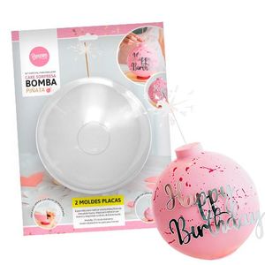 SET 2 PLACAS, CAKE-SORPRESA BOMBA PIÑATA X UNID