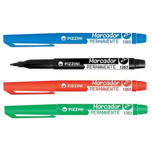 MARCADORES PIZZINI 1MM PERMANENTE COD 1263