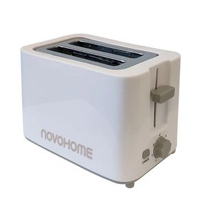 TOSTADORA NOVOHOME BLANCA 2 BAHIAS NH-TO025B X UNID