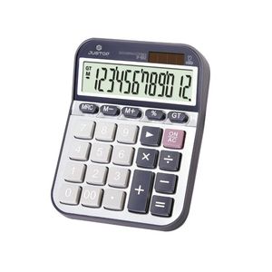 CALCULADORA JUSTOP 12 DIG COD JP-662 X UNIDAD