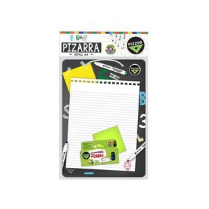 PIZARRA BIFAZ "PIZZINI" A4 C/ MARCADORES LETRAS X UNIDAD