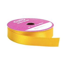 CINTA RASO DOBLE FAZ ORO 15MM X 10MTS X UN