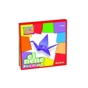BLOCK "EL NENE" ORIGAMI 30 X 30 24HJS X UNIDAD