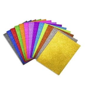 GOMA EVA 40X60 1.7MM GLITTER X UNIDAD