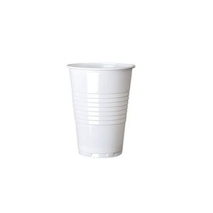 VASOS PLASTICOS BLANCO "HUHTA" 300CM3 X 100 UNID