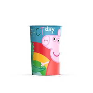 VASO PLASTICO CHICO PEPPA PIG X UNIDAD