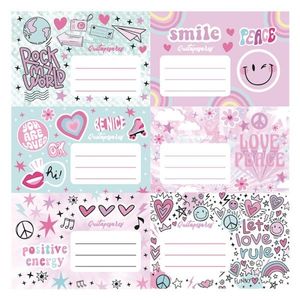 ETIQUETAS ESCOLARES QUITAPESARES 12 UNID X BLISTER