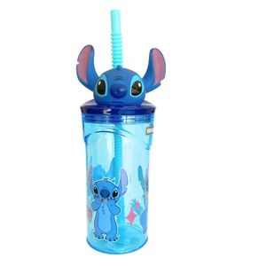 VASO 360ML STITCH FIGURA 3D X UNIDAD
