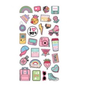 STICKERS DECORATIVOS 90´S