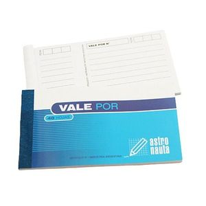 TALONARIO VALE POR 40HJS 14,8X8CM COD 51 X UNIDAD