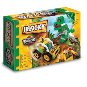 BLOCKY DINOSAURIOS 65 PZS X UNIDAD