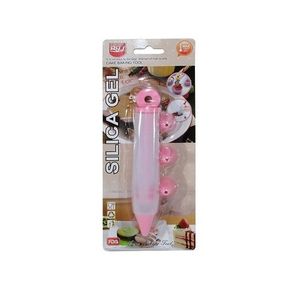 JERINGA DECORADOR DE SILICONA P/ TORTA C/ ACC -BA28205-