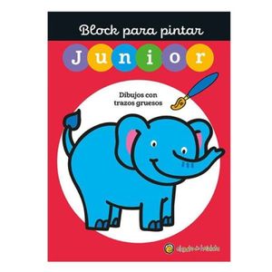 LIBRO BLOCK PARA PINTAR JUNIOR X UNIDAD