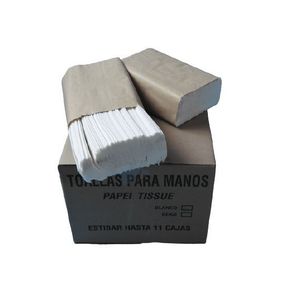 TOALLA INTERCALADA BLANCA 4 PLIEGOS PREMIUM X 2500