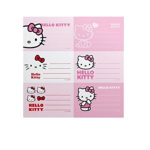 ETIQUETAS ESCOLARES HELLO KITTY X 16 UN