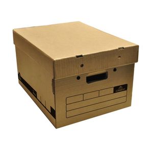 CAJAS DE ARCHIVO AMERICANA "CONGRESO" 43X32,5X25 KRAFT PREMIUM X UNIDAD