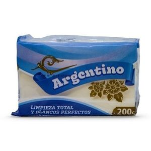 JABON PAN BLANCO 200GR ARGENTINO X UNIDAD