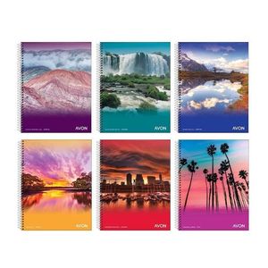 CUADERNO "AVON" 29,7 T/F ESP CUADRO 84HJS X UNIDAD