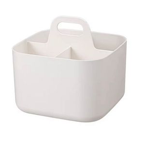 ORGANIZADOR DE BAÑO C/ 3 DIV C/ MANIJA X UNI