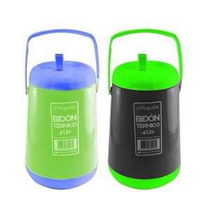 BIDON TERMICO MAGICLICK 4LTS C/ TAPA ROSCA PICO B1001 X UNID