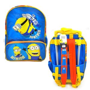 MOCHILA CON CARRO MINIONS 16" COD85603 X UNID