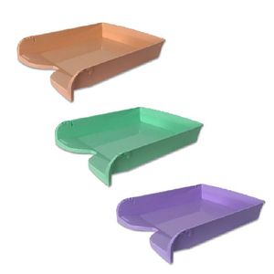 BANDEJAS PIZZINI AUTOAPILABLES COLOR PASTEL X UNIDAD