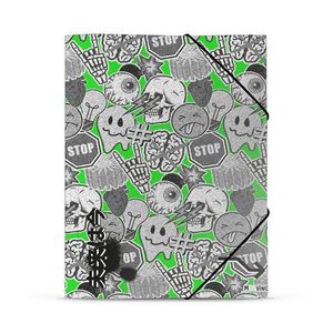 CARPETAS OFICIO 3 SOLAPAS BLACK X UNIDAD