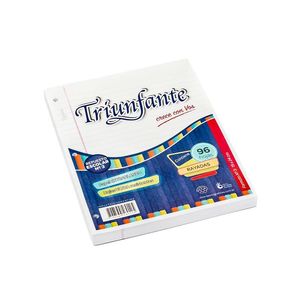 REPUESTO ESCOLAR TRIUNFANTE N° 3 RAYADO X 96HJS