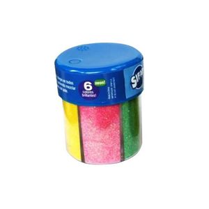BRILLANTINA GIBRE EN POTE X 6 COLOR NEON X UNIDAD