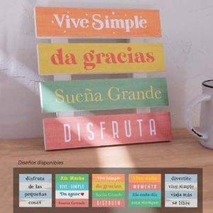 CUADRO ART PALLET 20 X 20 X UNIDAD