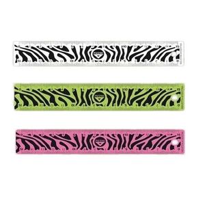 REGLAS DE PLASTICO "PIZZINI" ZEBRA RO VE TU 15CM X UNI