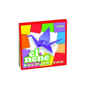 BLOCK "EL NENE" ORIGAMI 15 X 15 24HJS X UNIDAD