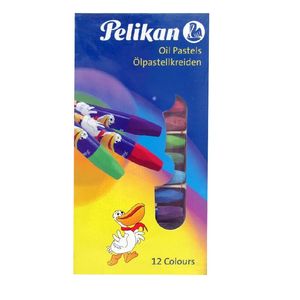 CRAYONES "PELIKAN" OIL PASTELS X 12