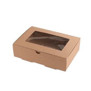 CAJA BIO PLANTILLA CON VENTANA 20X14X5,5 X UNIDAD