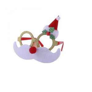ANTEOJOS NAVIDEÑOS BIGOTES X UNIDAD
