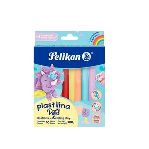 PLASTILINA EN BARRA PASTEL 18G PELIKAN CAJA X 10 UNID