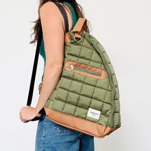 BOLSO MATERO MATELASSE "WM" PRISMA VERDE MILITAR