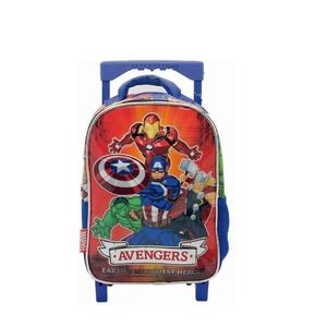 MOCHILA CON CARRO AVENGERS 12" SP155 X UNIDAD