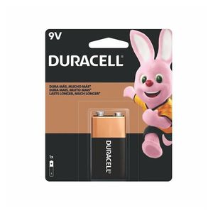 PILAS BATERIA DURACELL 9V ALCALINA BP1