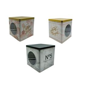 LATA PANETONE C/ VISOR 17X16X17 X UNIDAD