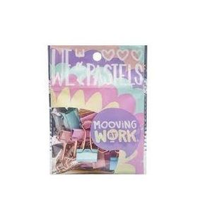 CLIPS MAW PASTEL BINDER 19 MM