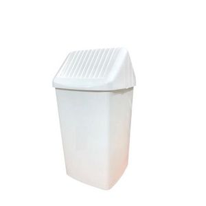 CESTO PLASTICO DE 24LTS C/ TAPA BASCULANTE X UNID
