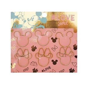 PAPER CLIP MAW CON FORMA MICKEY&MINNIE X 6