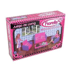 JUEGO DE LIVING PARA MUÑECA FIORELLA X UNID