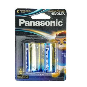 PILAS ALCALINAS PANASONIC "C" BL X 2