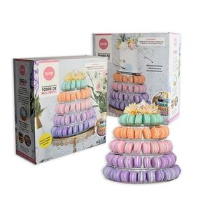 SOPORTE PARA TORRE DE MACARONS -DE 5 PISOS- X UNID